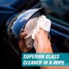 imageInvisible Glass 90166 Large Glass Cleaning Wipes for StreakFree Windows Mirrors and Glass LintFree AmmoniaFree TintSafe for Home and Auto Canister 28 Wipes Pack of 128 Count Pack of 2