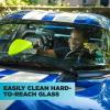 imageInvisible Glass 95160 Reach ampamp Clean Glass Windshield Cleaner Tool Kit With Extendable Handle 2 Reusable Quick Change Microfibers and Storage Bag for Auto Windshield Trucks SUVs RVs and Windows
