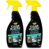 imageInvisible Glass 92084 Clear Plastic Cleaner for Cars Motorcycles RVs Boats Helmet Visors Golf Carts Acrylic and Vinyl Windows StreakFree HazeFree Removes Static 22 Fl Oz Pack of 11 Count Pack of 2