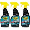 imageInvisible Glass 921633PK Premium Glass and Window Cleaner for Auto and Home Cleans Glass Windows Windshields and More StreakFree AmmoniaFree TintSafe 16 fl oz Pack of 316 Fl Oz Pack of 3