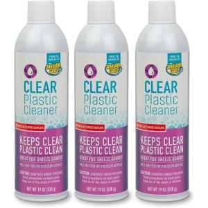 imageInvisible Glass 91014 Clear Plastic Cleaner  Cleans and Protects Plastic on Electronics Appliances Eyewear Cars Trucks RVs Boats ampamp More  Helps Prevent Fog and Static  19 oz19 Fl Oz Pack of 3