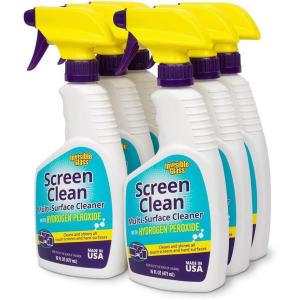 imageInvisible Glass 92013 16Ounce Screen Clean MultiSurface Cleaner Perfect for Touch Screens Smart Phones Tablets Laptops Glass and Electronics Pack of 116 Fl Oz Pack of 6