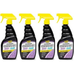 imageInvisible Glass 921832PK Hybrid Ceramic Rain Repellent and Glass Cleaner Cleans and Protects Car Windows and Windshields with LongLasting WaterRepellent Si02 Technology 16 Fl Oz Pack of 216 Fl Oz Pack of 4