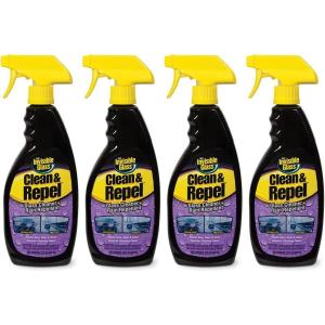 imageInvisible Glass 921842PK Premium Glass Cleaner with Rain Repellent for Exterior Automotive Glass and Windshields to Shield Against Rain Snow and Sleet 22 Fl Oz Pack of 222 Fl Oz Pack of 4