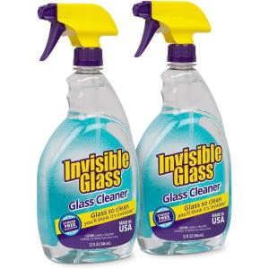 imageInvisible Glass 92194 Premium Glass and Window Cleaner for Auto and Home Cleans Glass Windows Mirrors and More StreakFree AmmoniaFree TintSafe 32 Fl Oz32 Fl Oz Pack of 2