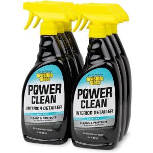 imageInvisible Glass 920243PK 22Ounce Power Clean Automotive Interior Detailer Cleaner Protectant and Conditioner to Restore Interior Surfaces Prevent Fading Pack of 322 Fl Oz Pack of 6