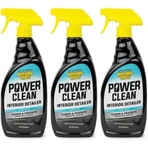 imageInvisible Glass 920243PK 22Ounce Power Clean Automotive Interior Detailer Cleaner Protectant and Conditioner to Restore Interior Surfaces Prevent Fading Pack of 322 Fl Oz Pack of 3