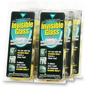 image:imageInvisible Glass 951836PK Reach and Clean Tool Replacement Bonnet 6 Pack